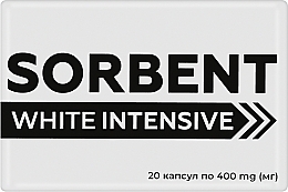 Сорбент "Білий Інтенсив" 400 мг - UA-Pharm — фото N1