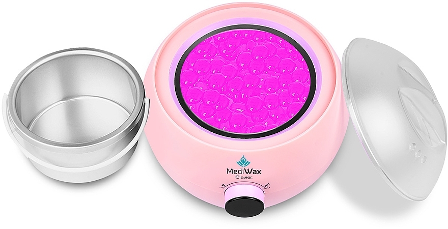 Нагреватель воска 500 мл, розовый - Clavier MediWax Pink — фото N9