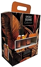 Духи, Парфюмерия, косметика Набор - Sweet Home Collection Orange and Cinnamon Gift Set (diffuser/100ml + candle/110g)