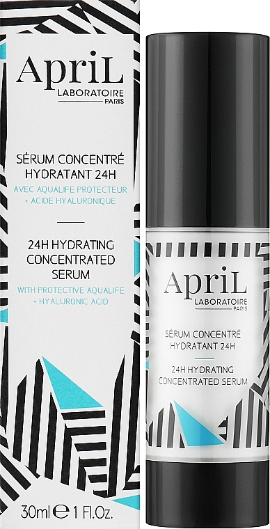 Зволожувальна сироватка-концентрат для обличчя - April 24H Hydrating Concentrated Serum — фото N2