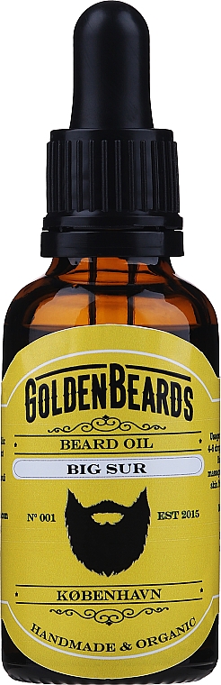 Олія для бороди "Big Sur" - Golden Beards Beard Oil — фото N1