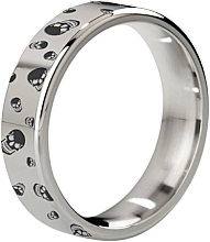 Духи, Парфюмерия, косметика Эрекционное кольцо, 55 мм, матовое с гравировкой - Mystim Duke Strainless Steel Cock Ring 