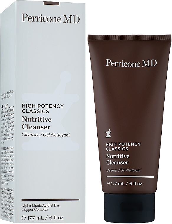 Живильний очищувальний засіб для обличчя, для усіх типів шкіри - Perricone MD High Potency Classics Nutritive Cleanser — фото N2