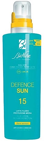 Сонцезахисний флюїд-лосьйон SPF15 - BioNike Defence Sun Fluid Lotion SPF15 — фото N2