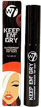 Парфумерія, косметика Захисна туш для вій - W7 Keep Em Dry Waterproof Top Coat Mascara