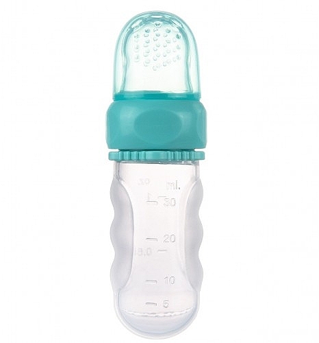 Силиконовый ниблер для кормления, бирюзовый - Canpol Babies — фото N2