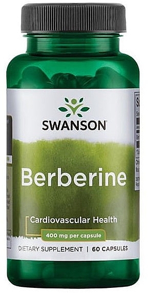 Диетическая добавка "Берберин", капсулы - Swanson Berberine 400mg — фото N1
