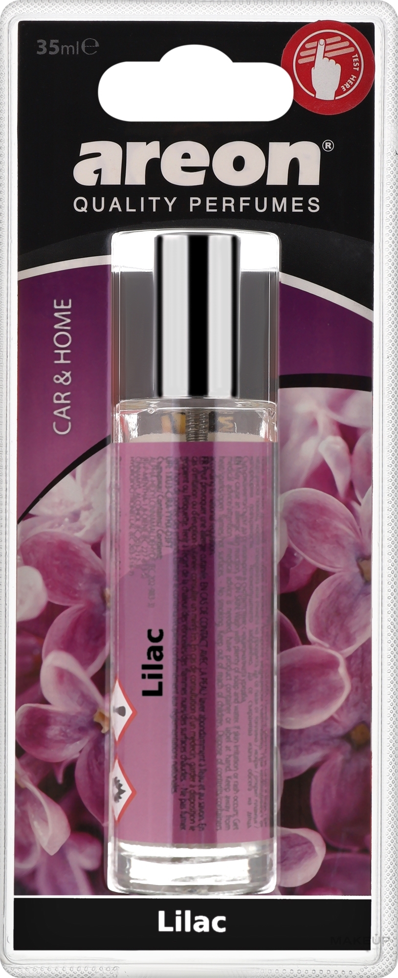 Аромадиффузор для авто "Сирень" - Areon Perfume Blister Lilac — фото 35ml