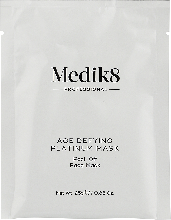 Восстанавливающая биоцеллюлозная маска - Medik8 Age Defying Platinum Mask — фото N2