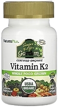 Парфумерія, косметика Харчова добавка "Вітамін К2" - NaturesPlus Source of Life Garden Vitamin K2