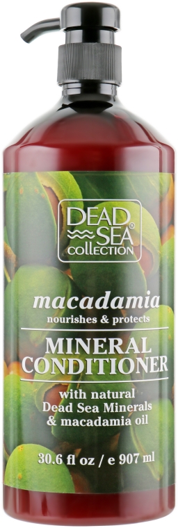 Кондиционер с минералами Мертвого моря и маслом макадамии - Dead Sea Collection Macadamia Mineral Conditioner