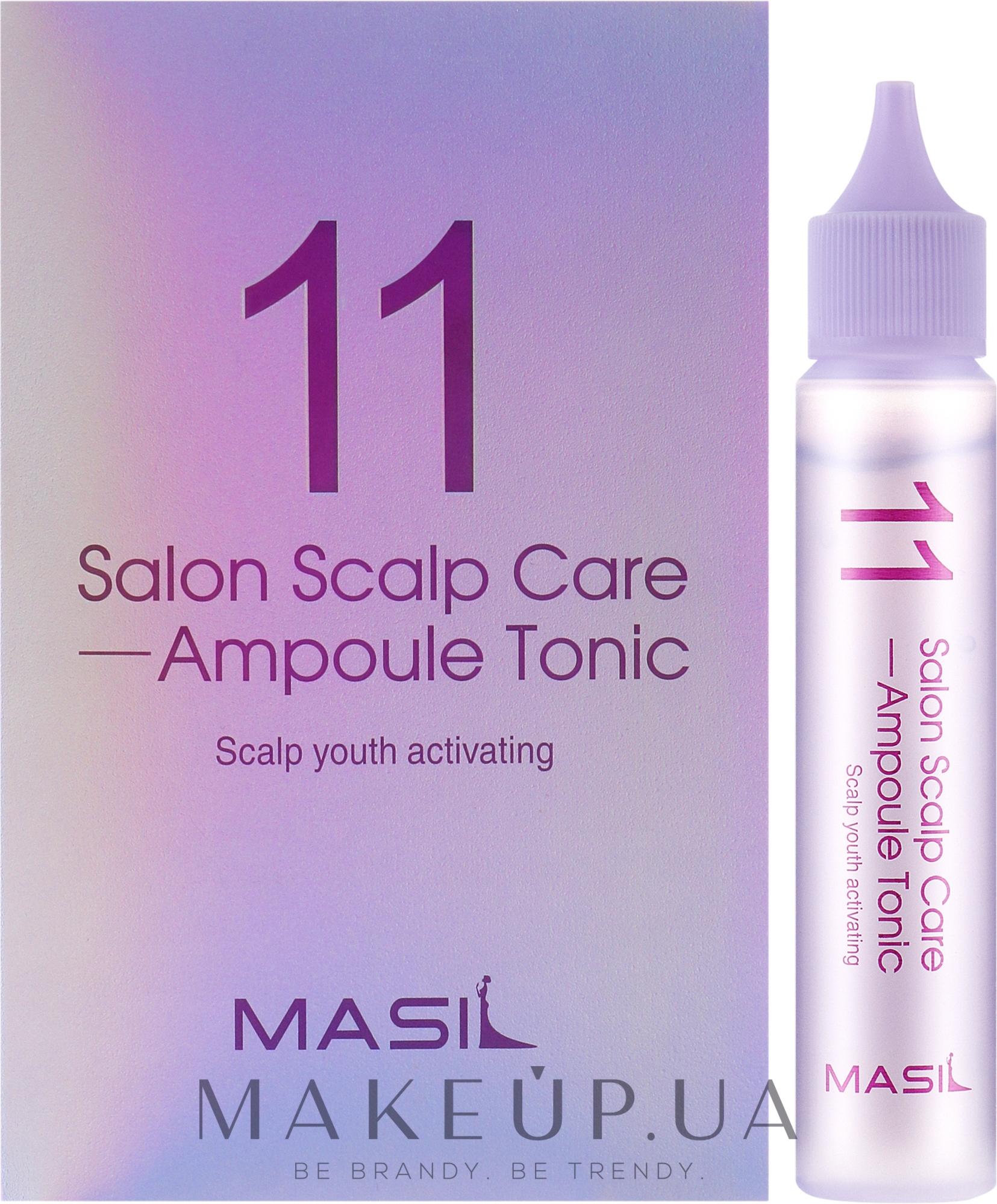 Освіжальний тонік для шкіри голови - Masil 11 Salon Scalp Care Ampoule Tonic — фото 30ml