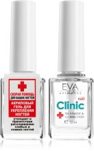 Парфумерія, косметика Акриловий гель для зміцнення нігтів - Eva Cosmetics Nail Clinic