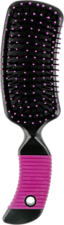 Расческа для волос прямоугольная, 499721, с пластиковым корпусом - Inter-Vion — фото N1