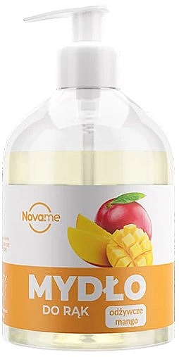 Рідке мило "Живильне манго" - Novame Nutritious Mango Hand Soap — фото N1