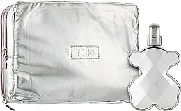 Tous LoveMe The Silver Parfum - Набор (edp/90ml + bag) — фото N2