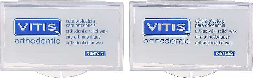 Ортодонтичний віск, 2 шт. - Dentaid Vits Orthodontic Wax — фото N2