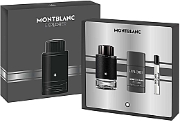 Духи, Парфюмерия, косметика Montblanc Explorer - Набор (edp/100ml + edp/7.5ml + deo/75ml)