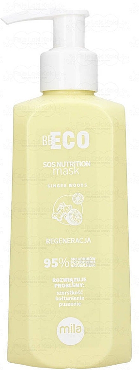 Маска для поврежденных волос - Mila Professional Be Eco SOS Nutrition Mask — фото N1