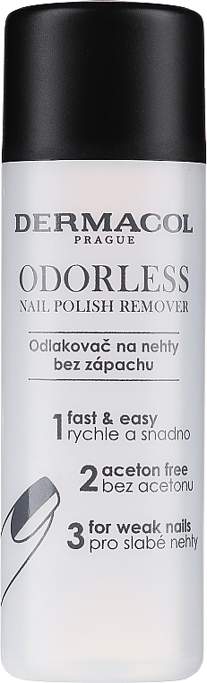 Средство для снятия лака без запаха - Dermacol Odorless Nail Polish Remover — фото N1
