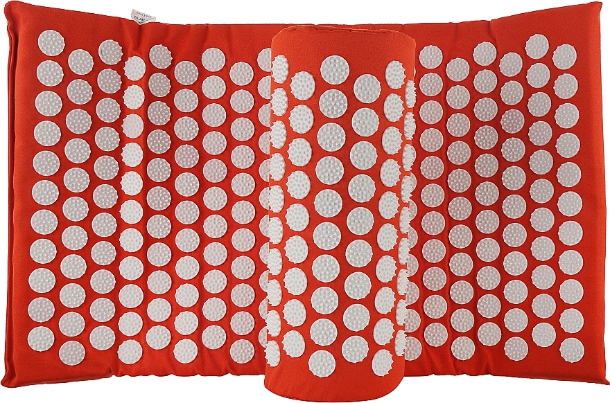 Набор "Аппликатор Кузнецова" Eko-Lux 2, коврик + валик, оранжевый - Universal — фото N1