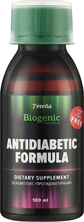 Биокомплекс "Противодиабетический" - J'erelia Biogenic Elements Antidiabetic Formula — фото N1