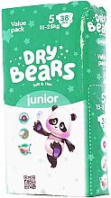 Парфумерія, косметика Підгузки Soft & Thin, 5 Junior (15-25 кг), 38 шт. - Dry Bears