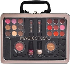 Духи, Парфюмерия, косметика Набор для макияжа в кейсе, 28 продуктов - Magic Studio Colorful Total Colors Case