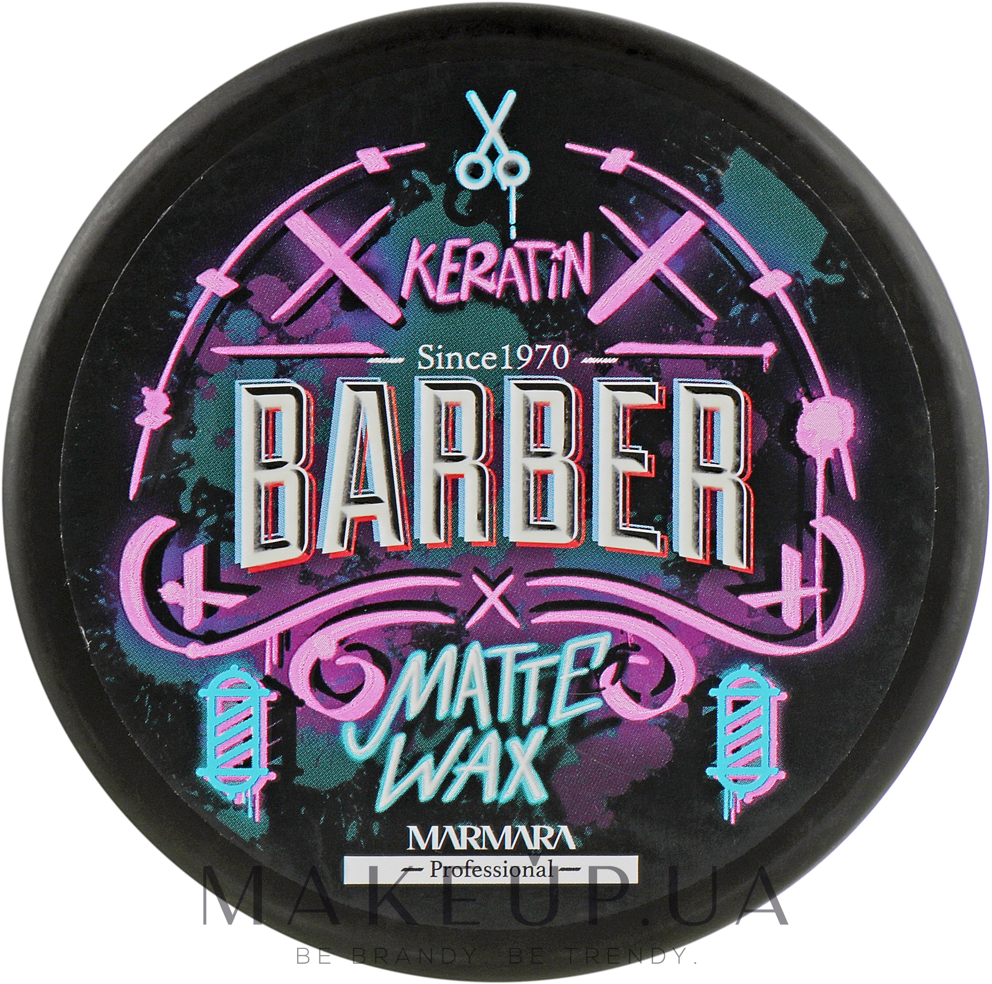 Помада для укладання волосся - Marmara Barber Keratin Matte Wax — фото 150ml