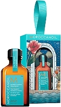 Восстанавливающее масло для волос в подарочной упаковке - Moroccanoil Treatment Holiday Stocking Stuffer — фото N1