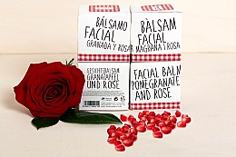 Бальзам для обличчя "Гранат і троянда" - Alimenta Spa Mediterraneo Facial Balm Pomegrante & Rose — фото N2