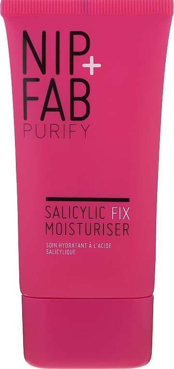Крем для обличчя із саліциловою кислотою - NIP+FAB Salicylic Fix Moisturiser Cream — фото N1
