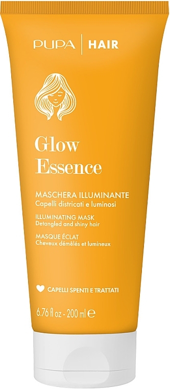 Маска для тусклых волос - Pupa Glow Essence Illuminating Mask — фото N1
