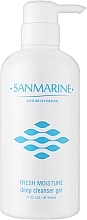 Очищающий гель глубокого действия для лица - Sanmarine Fresh Moisture Deep Cleanser Gel — фото N3