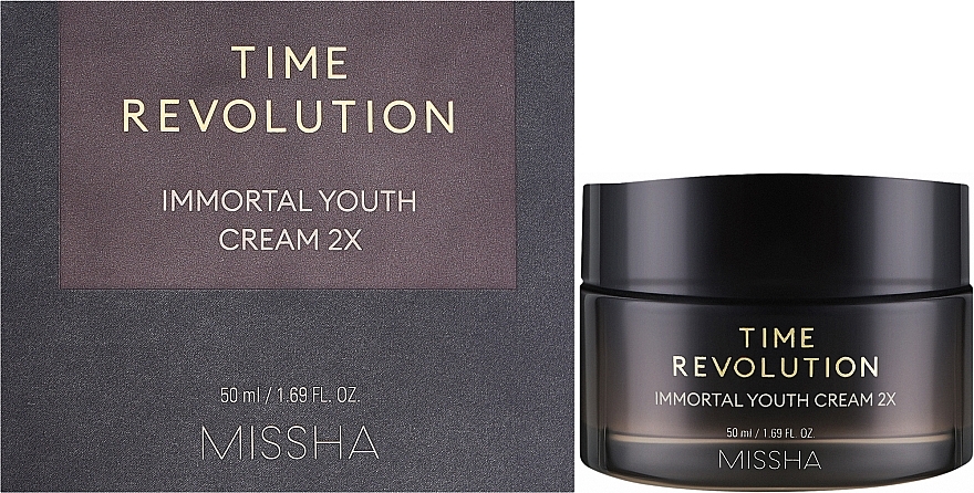Живильний крем для омолодження та регенерації - Missha Time Revolution Immortal Youth Cream 2X — фото N2