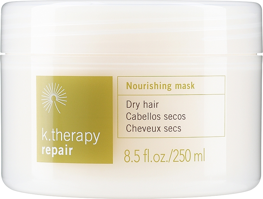 Питательная маска для сухих волос - Lakme K.Therapy Repair Nourishing Mask 