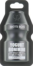 Духи, Парфюмерия, косметика Глиняная маска с йогуртом и углем - Skin's Boni Yogurt Bonimini Wash Off Mud Pack Charcoal