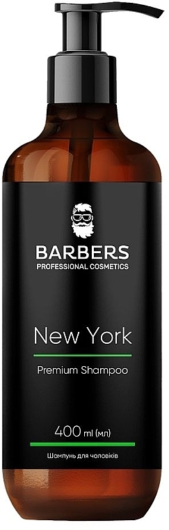 Тонізувальний шампунь для чоловіків - Barbers New York Premium Shampoo