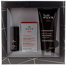 Духи, Парфюмерия, косметика Набор - Nuxe Men Nuxellence (eye/cr/15ml + f/fluid/50ml + sh/gel/200ml)