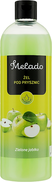 Гель для душу "Зелене яблуко" - Natigo Melado Shower Gel Green Apple — фото N1