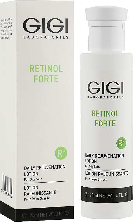 Лосьон-пилинг для жирной кожи - Gigi Retinol Forte Daily Rejuvination Lotion for oily skin — фото N2