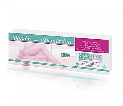 Парфумерія, косметика Смужки для депіляції, 100 шт. - Depil-Ok Extra Depilation Strips