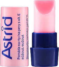 Бальзам для губ з вітаміном Е - Astrid Lip Salve with Vitamin E Pink — фото N1