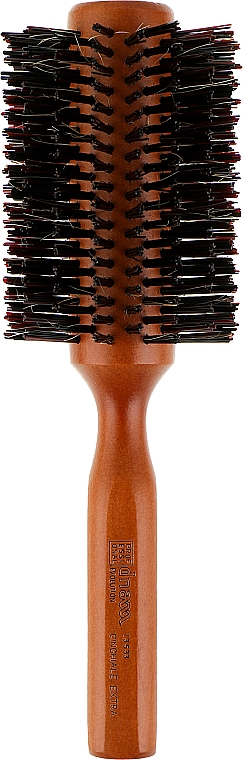 Щетка-брашинг для волос 13533, 33 мм - DNA Evolution Wooden Brush — фото N1