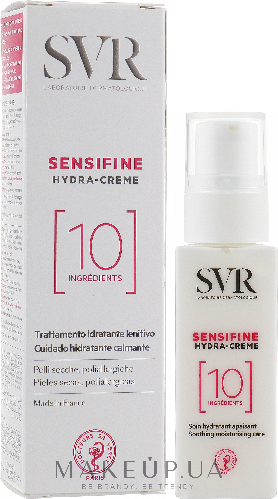 Успокаивающий крем для лица - Svr Sensifine Hydra Creme  — фото 40ml