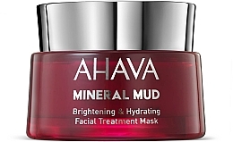 Зволожувальна маска для обличчя - Ahava Mineral Mud Brightening & Hydrating Facial Treatment Mask — фото N1
