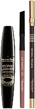 Набір - Pierre Rene Smoky Brown (mascara/15ml + eye/pencil/1.6g + lip/pencil/0.4g) — фото N4