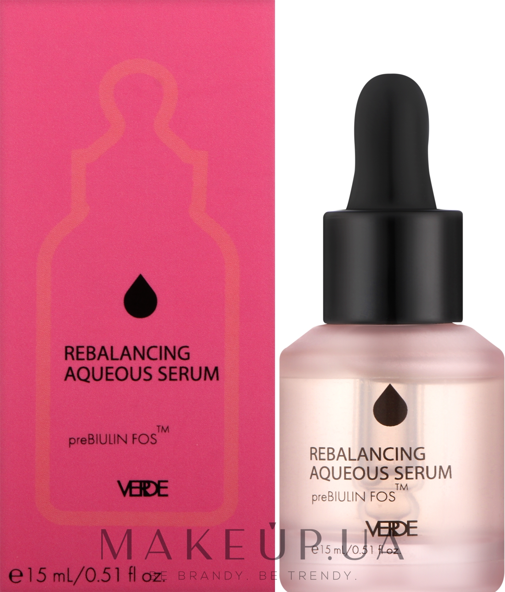 Сыворотка для проблемной кожи лица - Verde Rebalancing Aqueous Serum — фото 15ml