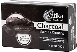 Духи, Парфюмерия, косметика Мыло с активированным углем - Dabur Vatika Charcoal Soap