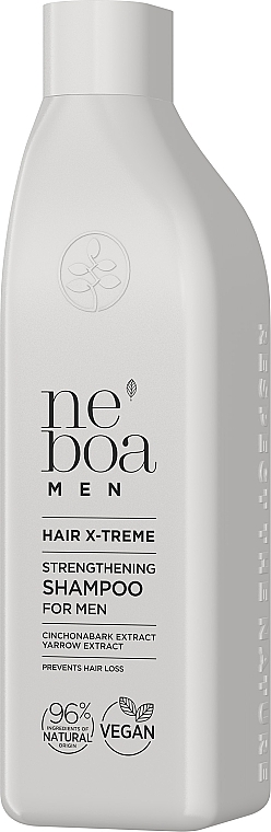 Шампунь от выпадения волос для мужчин - Neboa Men Hair X-Treme Strengthening Shampoo — фото N1